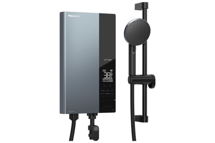 Máy Nước Nóng Panasonic DH-4UDP1VZ Trực Tiếp 4500W Màu Đen Có Bơm