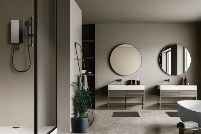 Máy Nước Nóng Panasonic DH-4UP1VS Trực Tiếp Đen Bạc Có Bơm 4500W