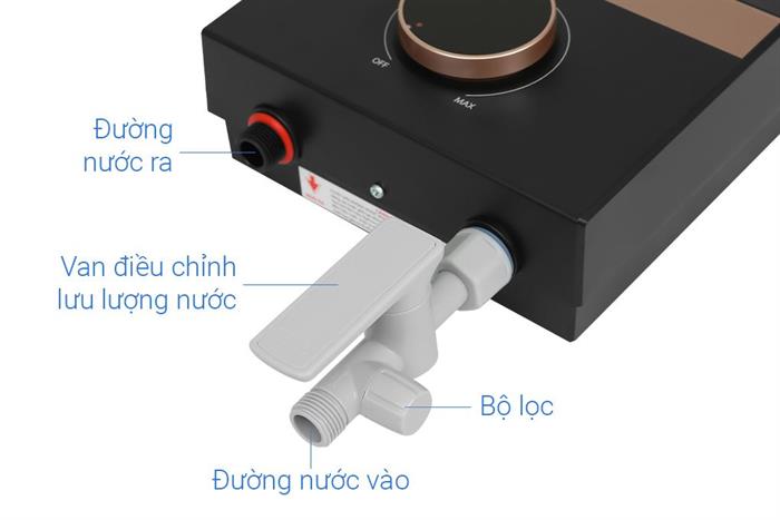 Máy Nước Nóng Trực Tiếp Toshiba 4500W TWH-45EMCPVN(K)-CB