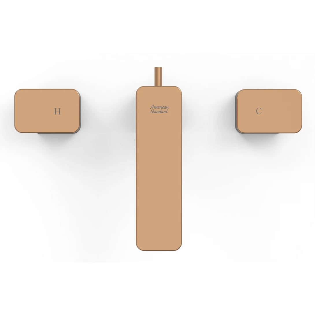 Vòi Lavabo American Standard WF-1303WS (WF1303WS) Nóng Lạnh Vàng Hồng