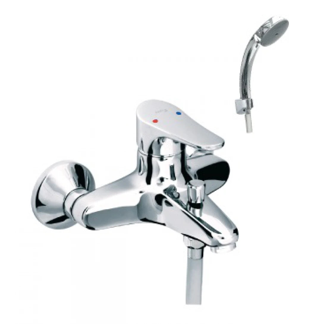 Vòi Sen Tắm Nóng Lạnh INAX BFV-103S – Tay Sen Mạ Crom Niken, Bền Bỉ & Sang Trọng